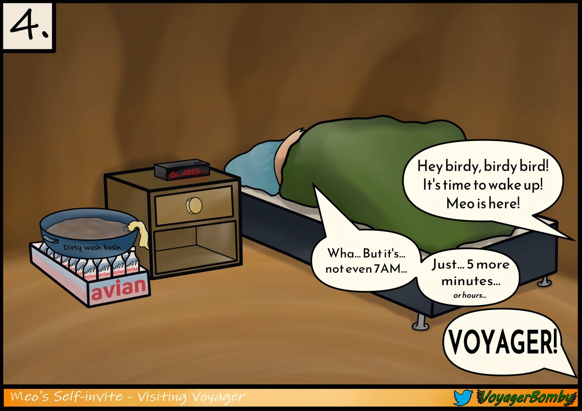 VoyagerBomby's tweet photo. Hello everyone! 😊 I just finished my new comic! It's a little story about @MetalMeo visiting my nest for the first time! Oh, and more info about why I did this comic is in the last page (21)! There is something for @JonnyDoodles too! 😉 I hope you guys like it! 😊🧡 Now, enjoy! https://t.co/hJVQFATKPD