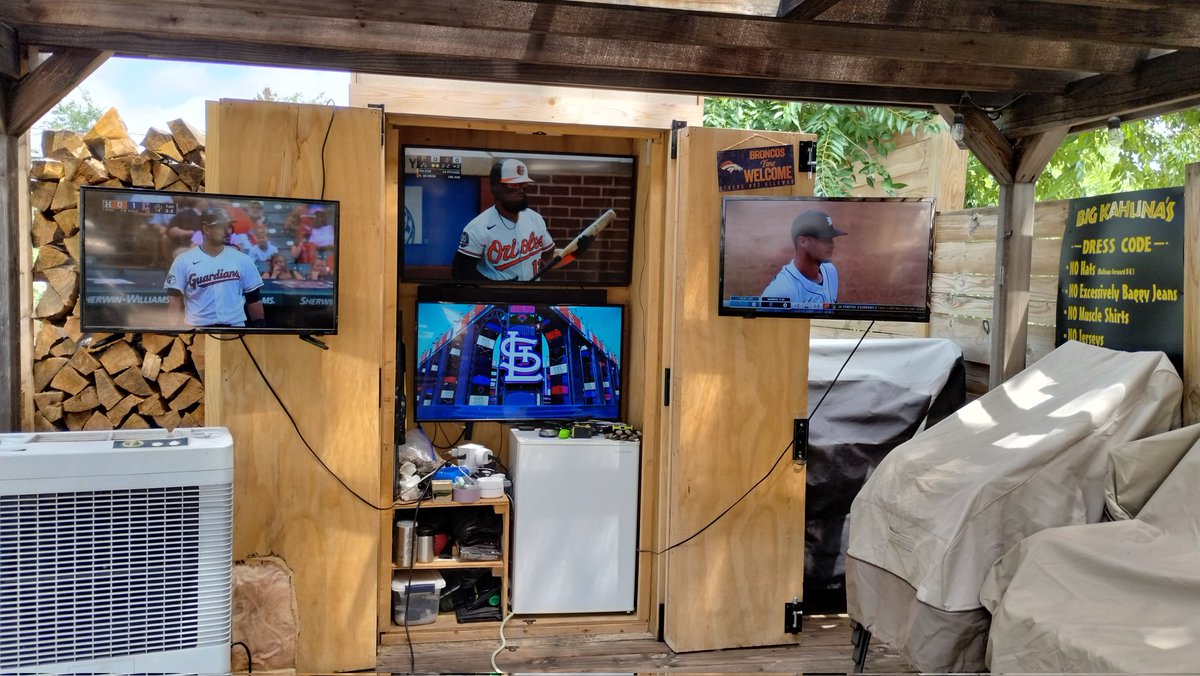 TheDad_Abides's tweet photo. Been a while since we have a #QuadScreen baseball day https://t.co/O8wSA6Eu54