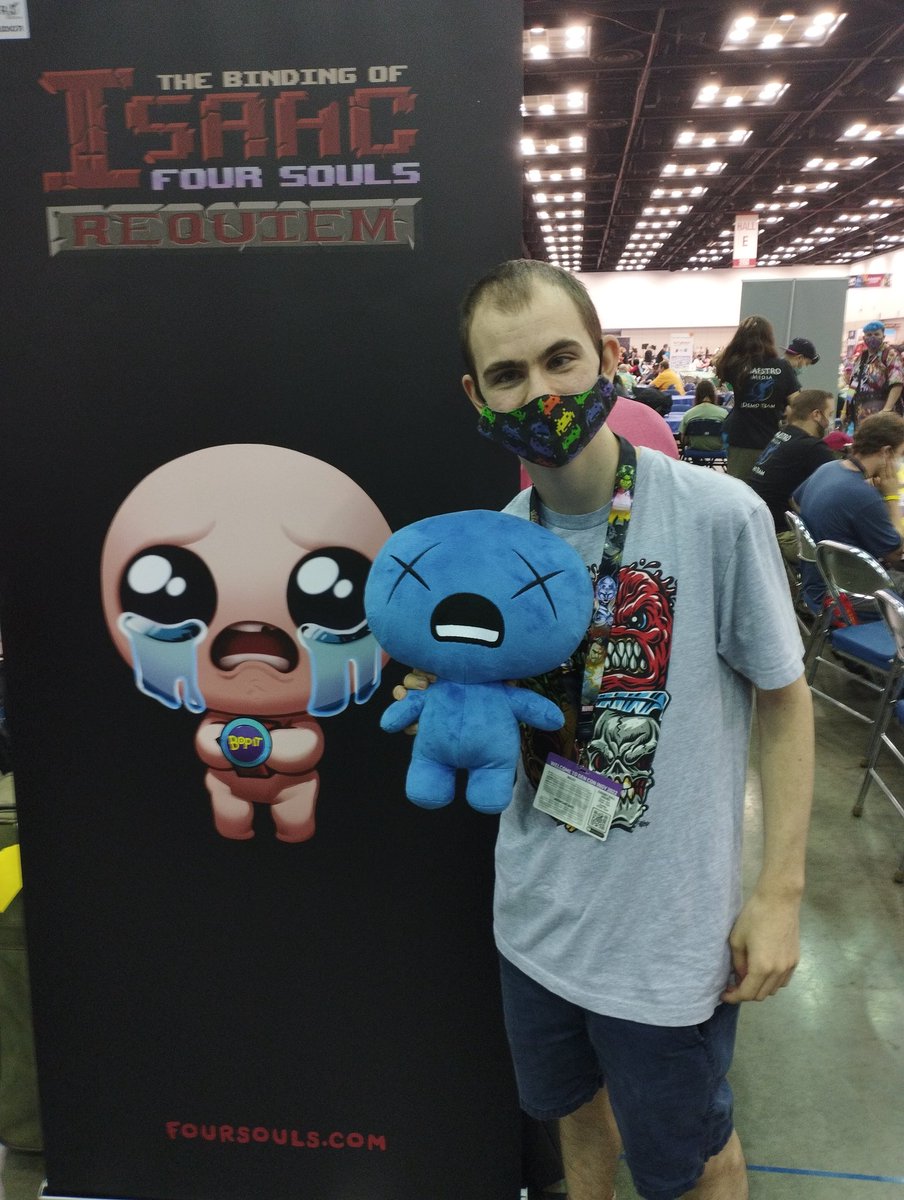 TheGaurdian4's tweet photo. @TheMaestroTeam 
#IsaacAtGencon https://t.co/r6RsYLb6ka