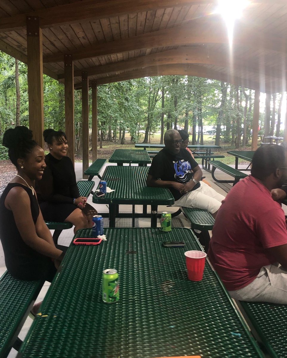 ECSU Greater Triad Alumni Chapter! Summer Cookout 2022 ✅! 💙🤍#VikingPride ⁦@TriadEcsu⁩ ⁦@ecsu_naa⁩ 