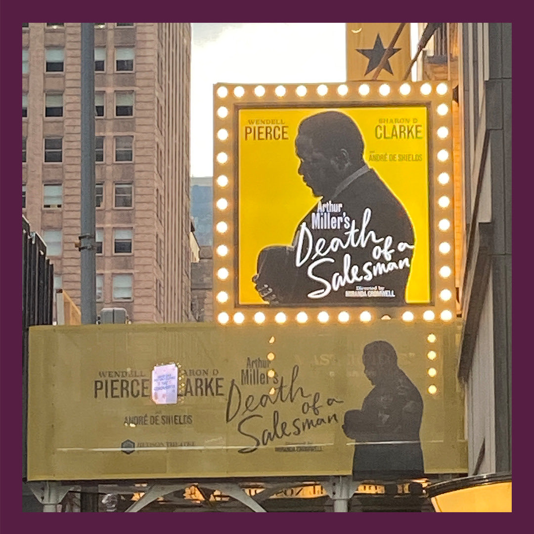 WendellPierce's tweet image. “Willy Loman is here.” SalesmanOnBroadway.com