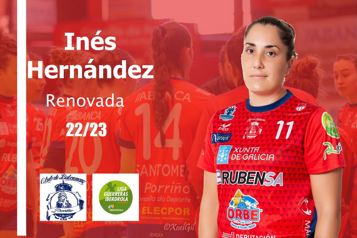 Pechamos o domingo con dúas renovacións máis‼️

🔴 Sarai Samartín (<a href="/SaraiSamartin21/">Sarai Samartin</a> ) e Inés Hernández (<a href="/inesjosefa/">INES HERNANDEZ RUZ</a> ) suman unha tempada máis con nós na #LigaGuerrerasIberdrola