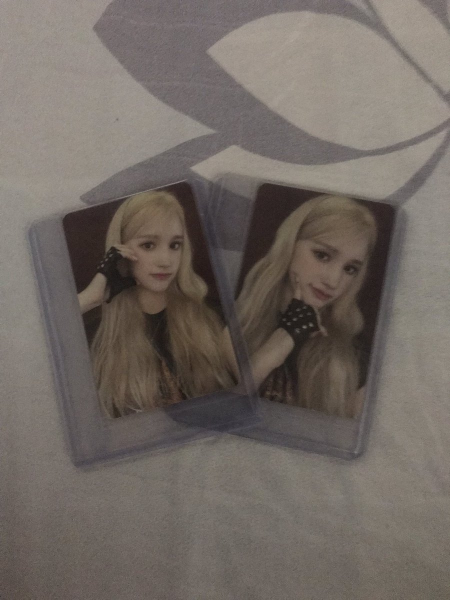 asterhin's tweet image. WTS LFB KEP1ER

- Huening Bahiyyih Connect - pc A version and B version (B version is matte)

-Selling as a set only! 
📍manila
Condi- 9/10!
Rfs- lost spark
Mod: cod 
Mop: Gcash
Price: ₱580 + ₱20pf

Kep1er huening bahiyyih kpop photocard wts wtb lfb lfs