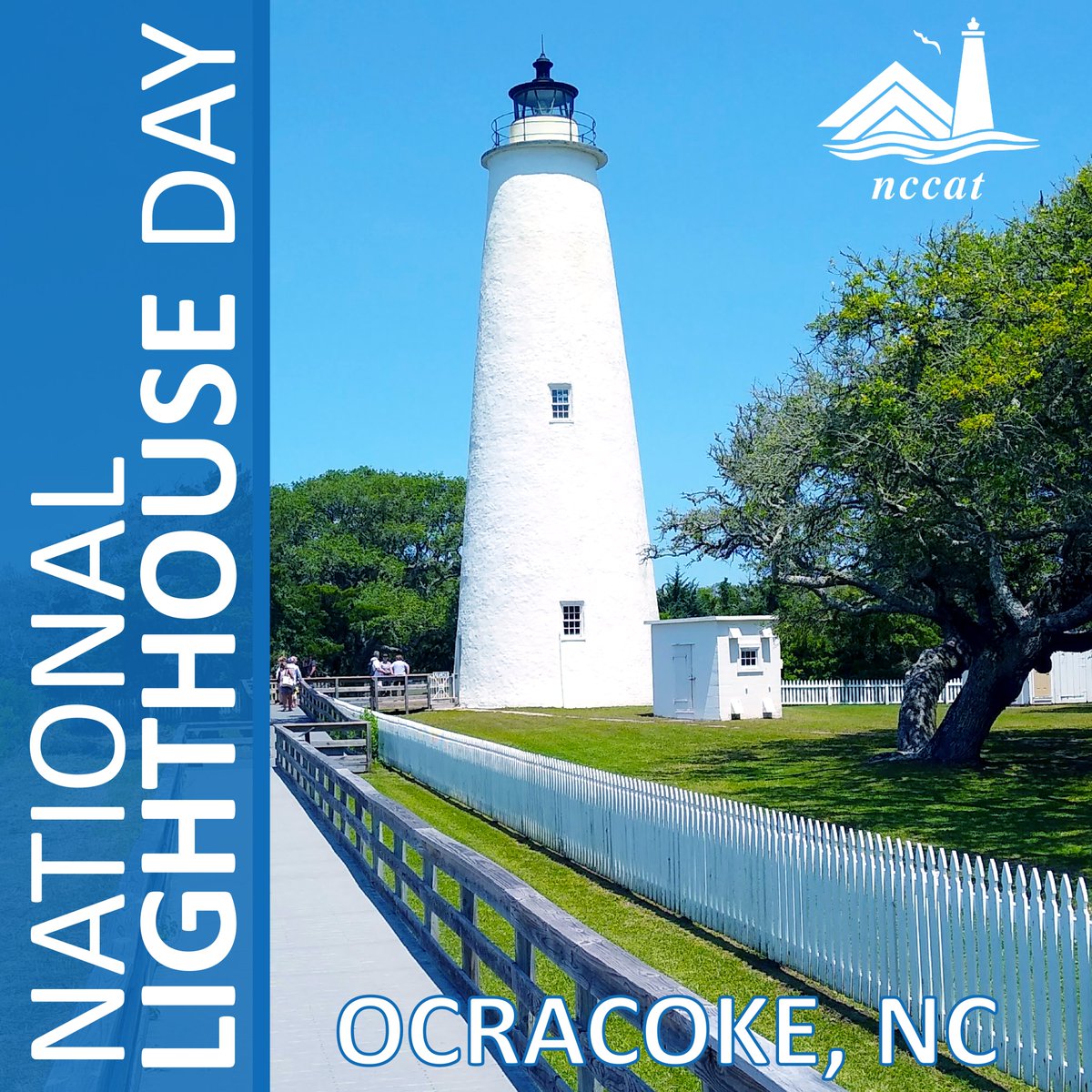 NCCATNews's tweet photo. Happy National Lighthouse Day! We are proud of all the educational Lighthouse leaders we have the chance to work with at Ocracoke, Cullowhee, online, and in their schools. Thank you for all you do!
To learn more about #NCCAT visit https://t.co/NBbf4MvJ4A https://t.co/rKUfRAd1Ht