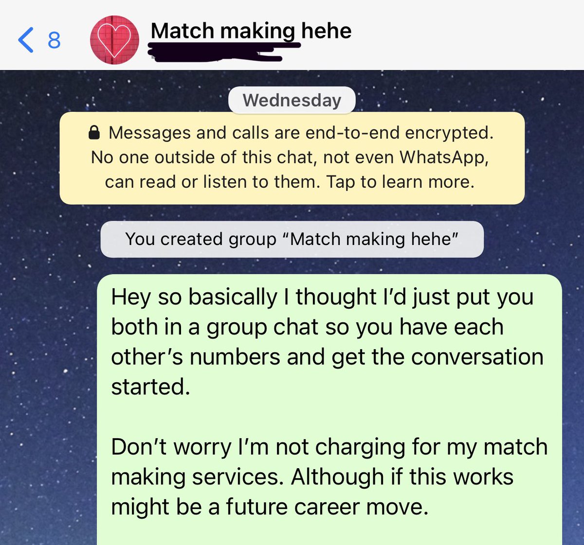 Fully embraced do it for the plot August this week by setting up an old hinge date with a way more compatible friend. Hehe, ngl already wondering how they will thank me at their wedding 🤔