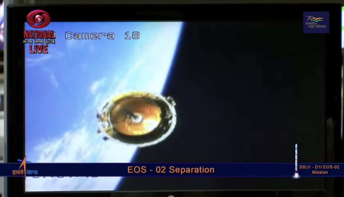 ahenk75's tweet image. Thanks for the info.  Sorry for the sensor failure that caused satellites to be injected into unstable orbit 🛰Img EOS-02 separation #Space #technologies so difficult space sector thehindu.com/sci-tech/scien…