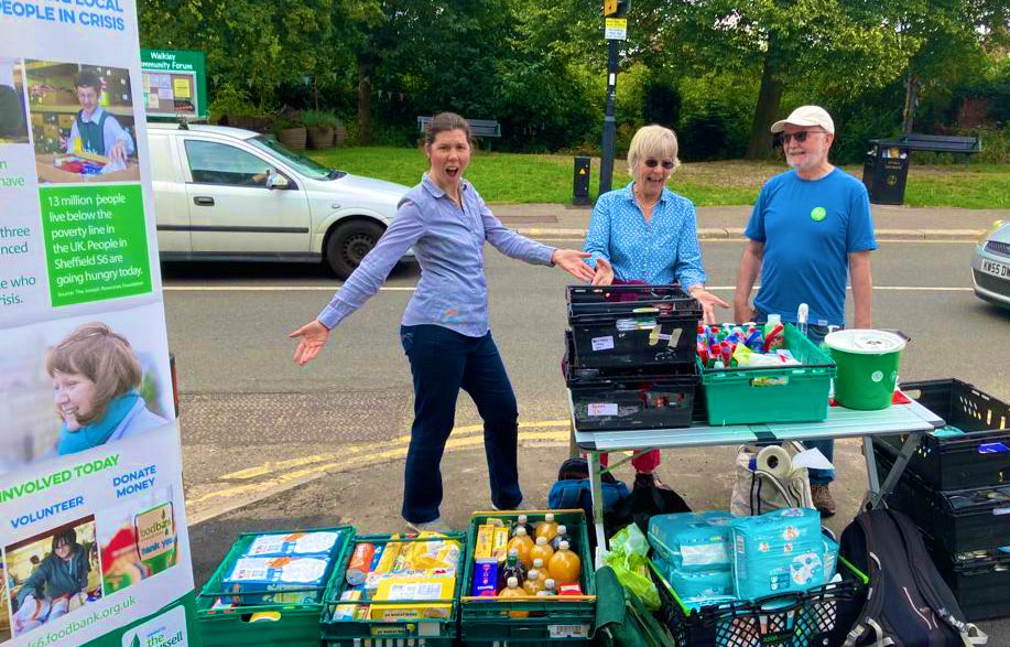Thanks to our Green Party activists for collecting supplies for the <a href="/S6Foodbank/">S6Foodbank</a>. More than ever people in Sheffield are facing financial hardship &amp; struggling to put food on the table. We understand that &amp; are doing everything we can to support those in need. #CostOfLivingCrisis