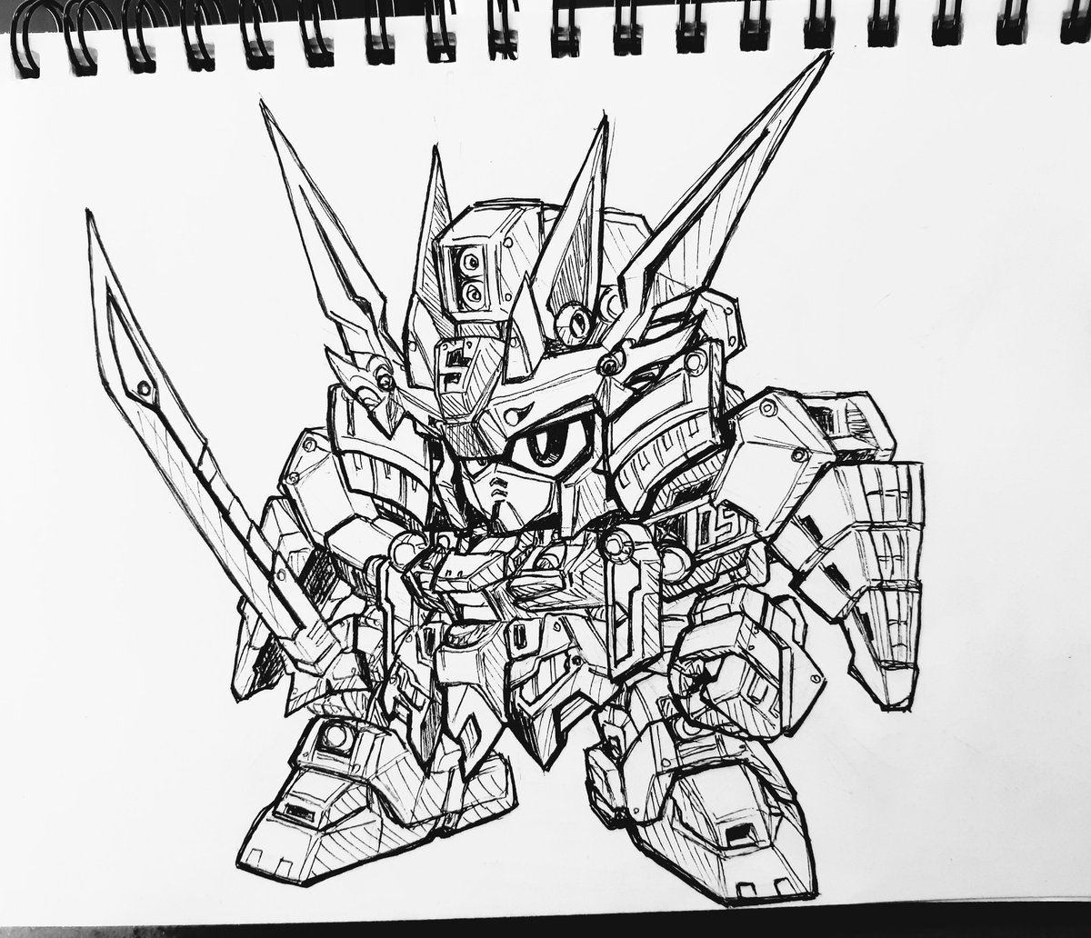 おれはあと何体(武者になってないガンダムを)描けばいい・・・?
ゼロはなにも答えてはくれない 