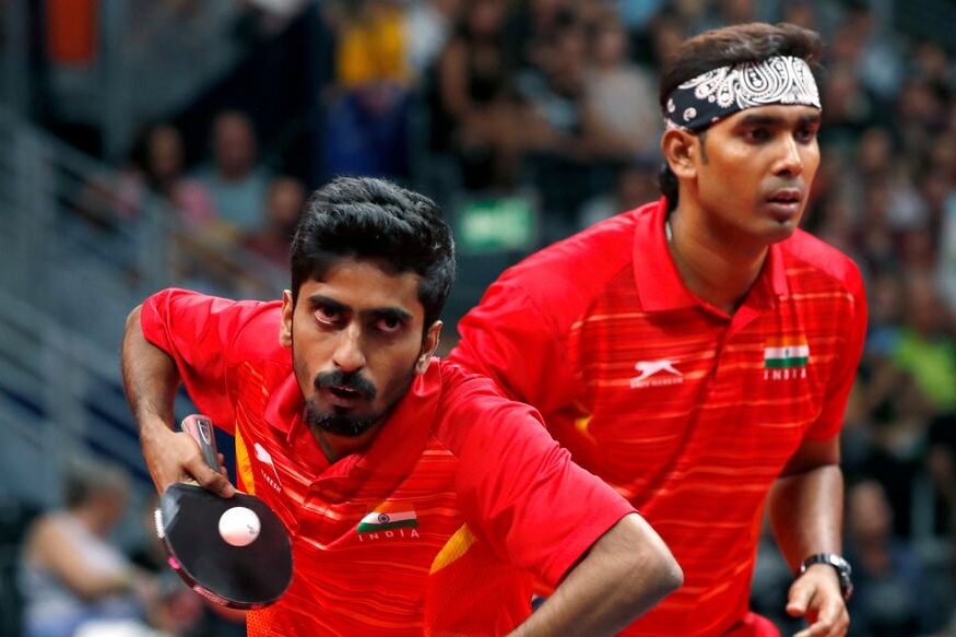 India_AllSports's tweet photo. And its a Silver medal for Sharath Kamal &amp; Sathiyan Gnanasekaran 
The Indian pair go down fighting to WR 10 English pair 2-3 in Final. 
👉 In last CWG edition, it was the same result with Sharath &amp; Sathiyan losing to them 2-3 in Final 
#CWG2022 
#CWGwithIAS https://t.co/OOtukbIsZW