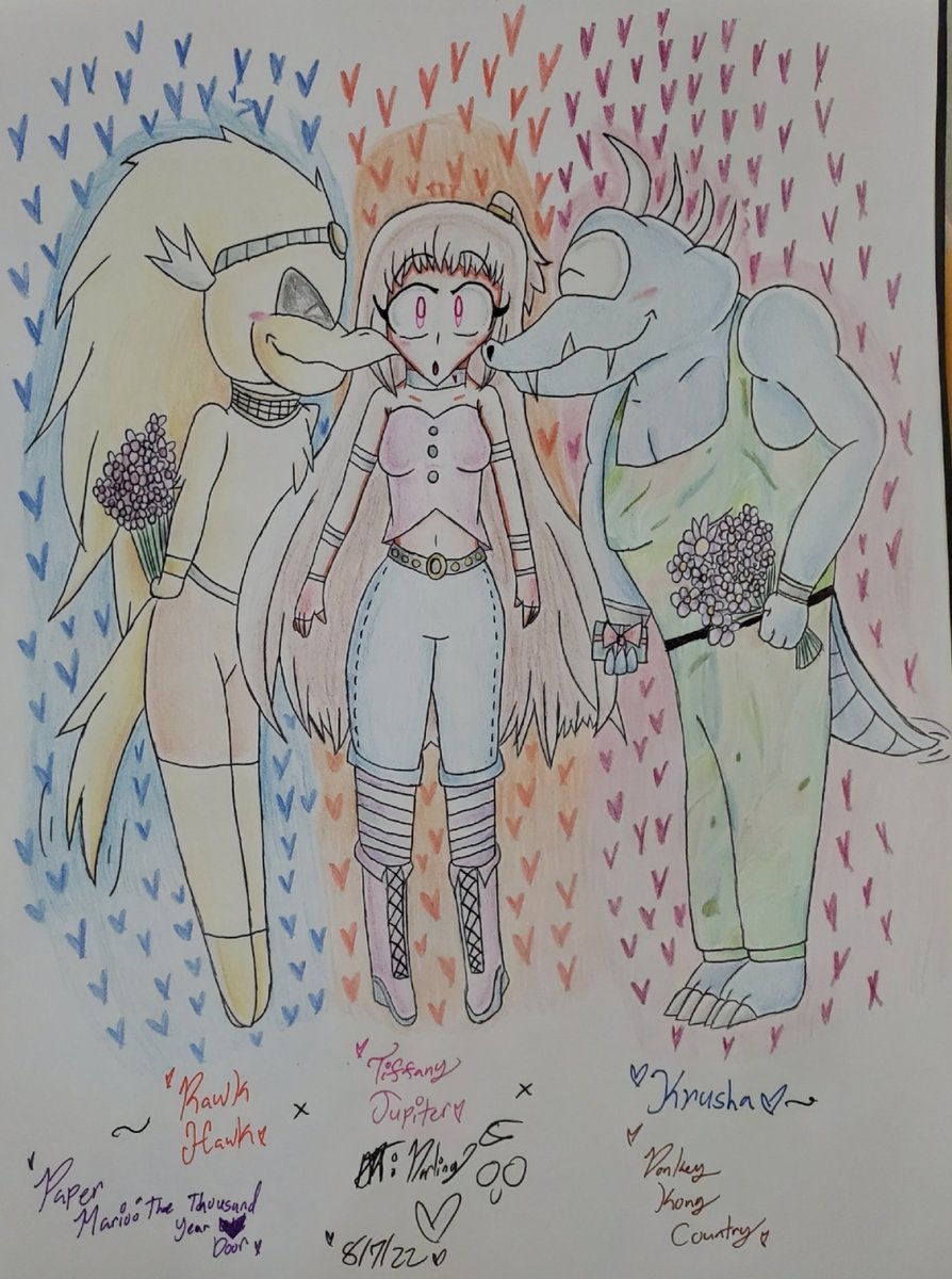 CombatDarling's tweet photo. ~Rawk Hawk x Tiffany Jupiter x Krusha~ππππππππππππππππππ
#MarioOc
#PaperMarioTTYD
#DonkeyKongCountry
#RawkHawk
#Krusha https://t.co/QsCdhGcgQT
