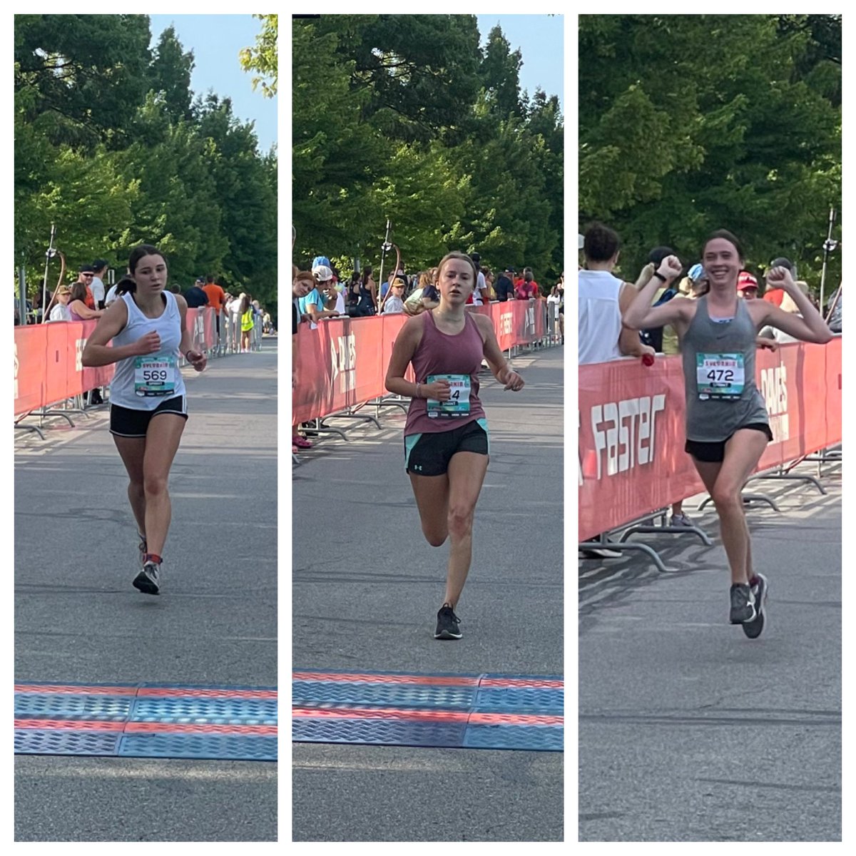 southviewxc's tweet photo. They did it! Congratulations Julia, Katie, and Ashley! #svxc #triathlon #duathlon https://t.co/rBYP8XXuFb
