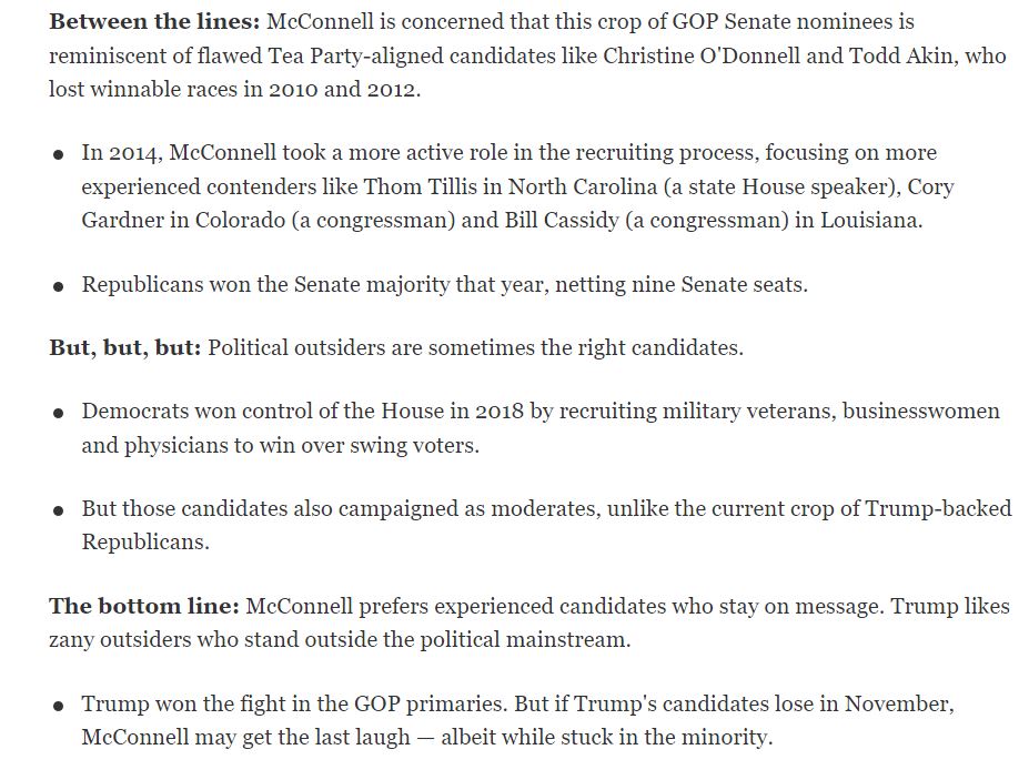Orly_licious's tweet photo. #ImNotAWitch file: The GOP is going to blow #Midterms2022 (again). Even #MoscowMitch is tamping down expectations for a GOP Senate. #VOTE #Midterms2022 🇺🇸 More grim news for Republicans: "Celebrity candidates threaten GOP's hopes of a Senate majority": https://t.co/xnx1GWFPl7 https://t.co/xOdmLTP1XM