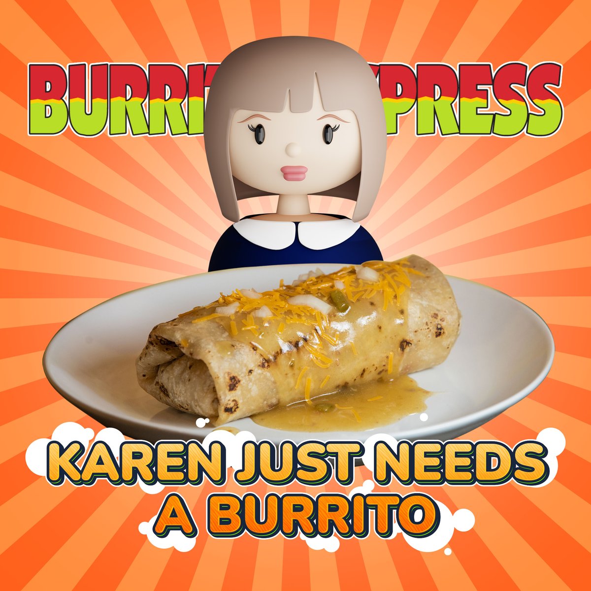 Burritoexp's tweet photo. Burritos have a calming effect.
#daniyelngata #burritoexpress #burritoexp #localmexicanfood #azfoodie #azfoodies #azfood #nefood #nefoodies #nefoodie #MondayMerch #hangovercure https://t.co/Xg4Tcrf78C