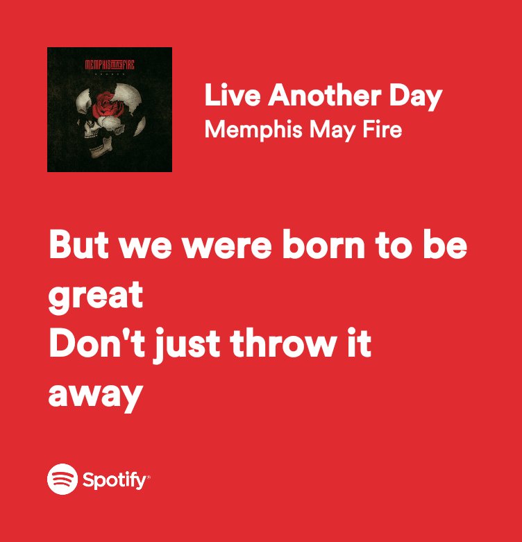 MMF_LYRICS_'s tweet image. #memphismayfire #liveanotherday #broken