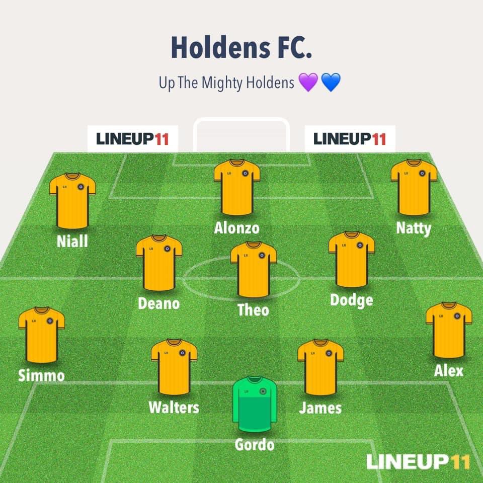 Holdens 2 v Bellford Rovers 1. Lots of rustiness which seen a bit of a freak own goal open up the scoring giving Holdens a 1-0 lead.
Bellford then grabbing a well worked equaliser before Niall Walsh scored the much important winner towards then end
Minutes in the tank 🙌 #UTH