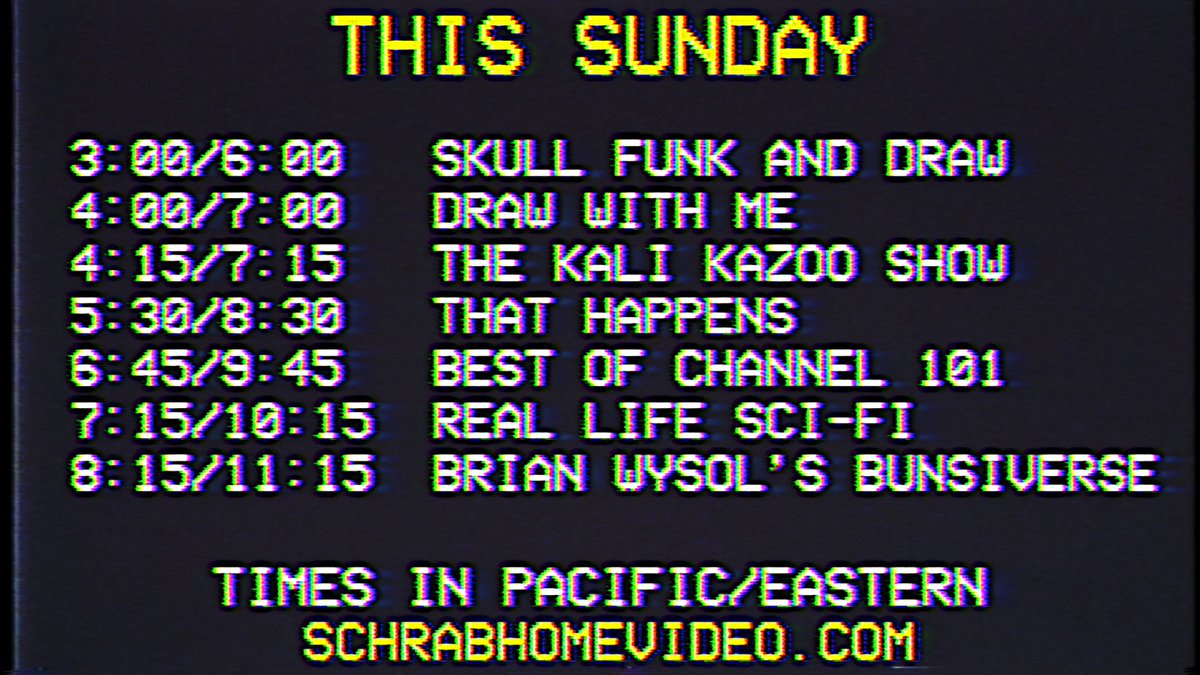 Schrab Home Video tweet media