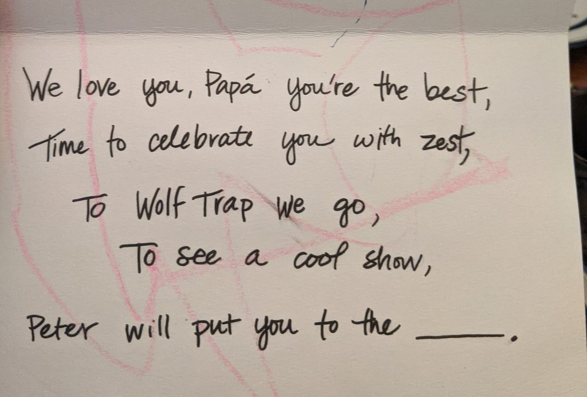 Got an awesome surprise this morning! Maybe the most dad gift ever ! <a href="/waitwait/">waitwait</a> will see you in two weeks in DC!