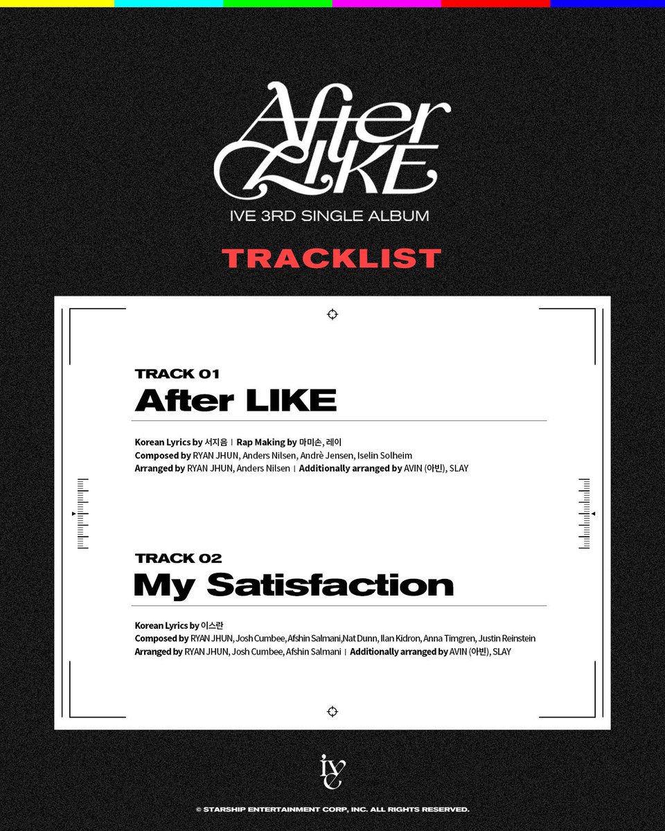 gaoeuI's tweet photo. After the release of our comeback schedule last time, now let us take you to a new realm, another update regarding our upcoming comeback with the After like single album! The tracklist has been revealed. Aren’t you curious about how well it all will turns out? ✧ https://t.co/kgArXVoMUl