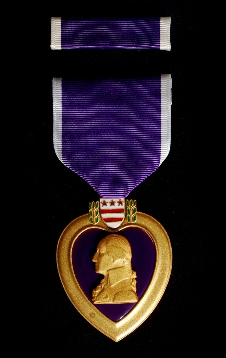 'Let it be known that he who wears the military order of the purple heart has given of his blood in the defense of his homeland and shall forever be revered by his fellow countrymen.' - George Washington #PurpleHeartDay