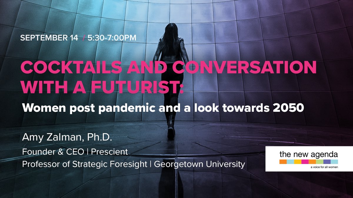 SAVE THE DATE!
This year, in lieu of #NGNDay, we are planning a celebration! Join us on Sept 14 in NYC, or virtually, for cocktails and a convo. How the pandemic and other current events will change our lives, and what life might look like for a 35 year-old woman in 2050.