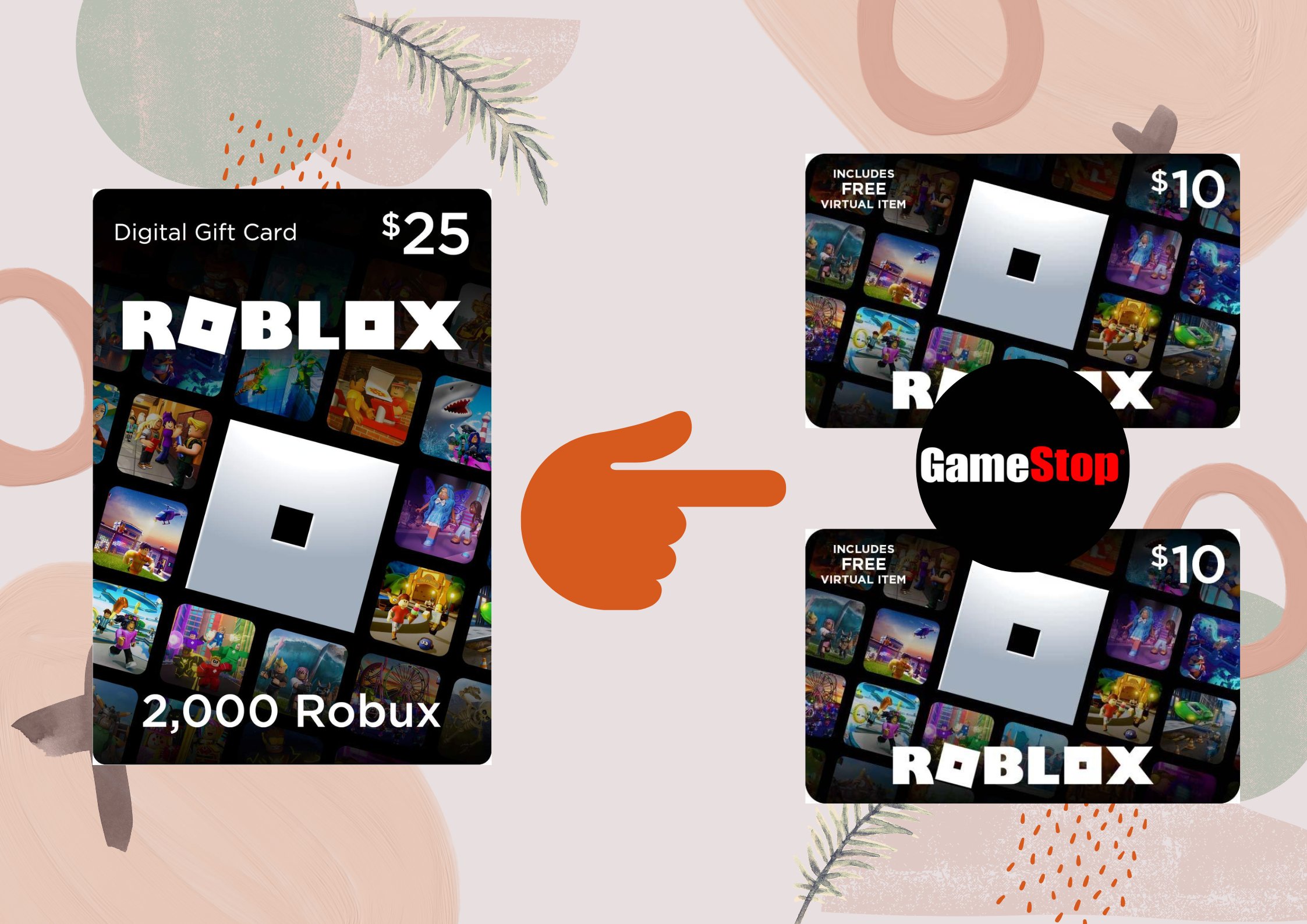 roblox gift card 2000 robux