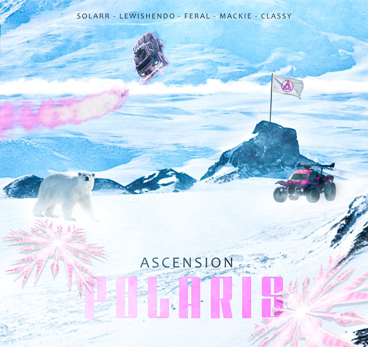 ASC_Ascension's tweet photo. You mean "Ascension Polaris" right Solarr? ๐
That's right everyone, after their insane ECC playoff performance last season, the Nameless Paradox roster will join us for ECC11 and hopefully beyond, rocking the long-missed pink colours ๐
Welcome to the #ASCFamilyโค๏ธ๐๐งก๐ https://t.co/JJBTCV5doZ