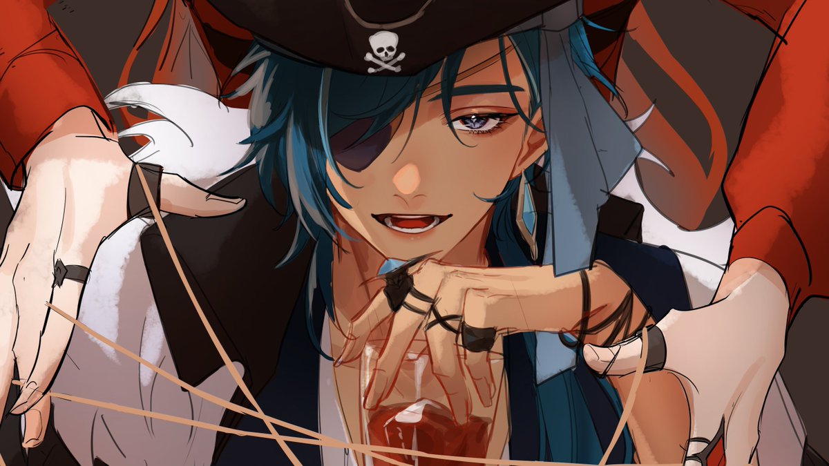 CGcrescent's tweet photo. WIP
Pirate Kaeya looking for treasure https://t.co/TN0RFLywht