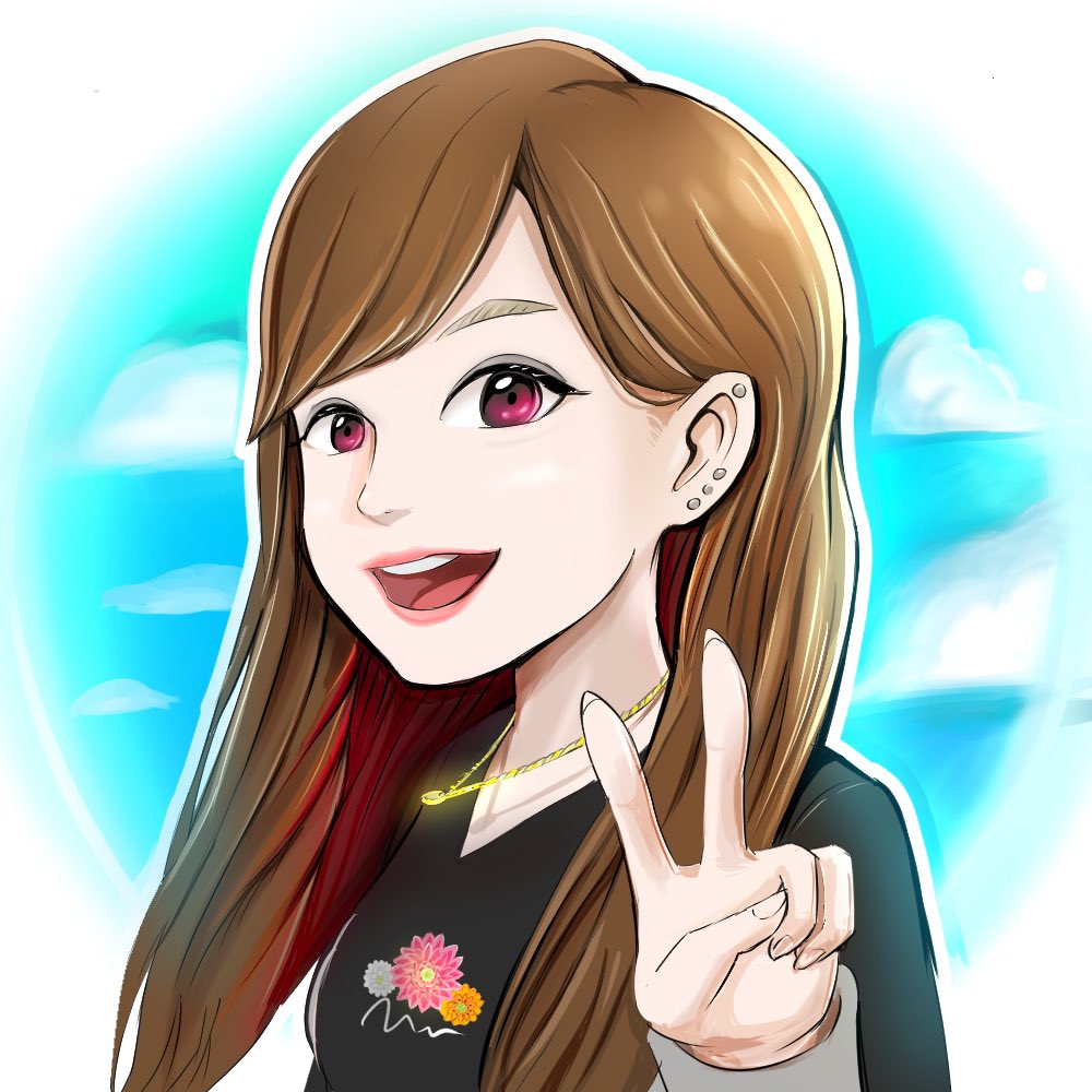 tmtm_myx's tweet photo. あるさん(@ARU_phabet )に似顔絵描いていただきました☺️✨
めちゃくちゃかわいく綺麗に描いてもらってテンションが上がったので、TwitterとLINEのプロフをこの絵に変えました😂
あるさんありがとうございます☺️ https://t.co/l2NMgKifkW
