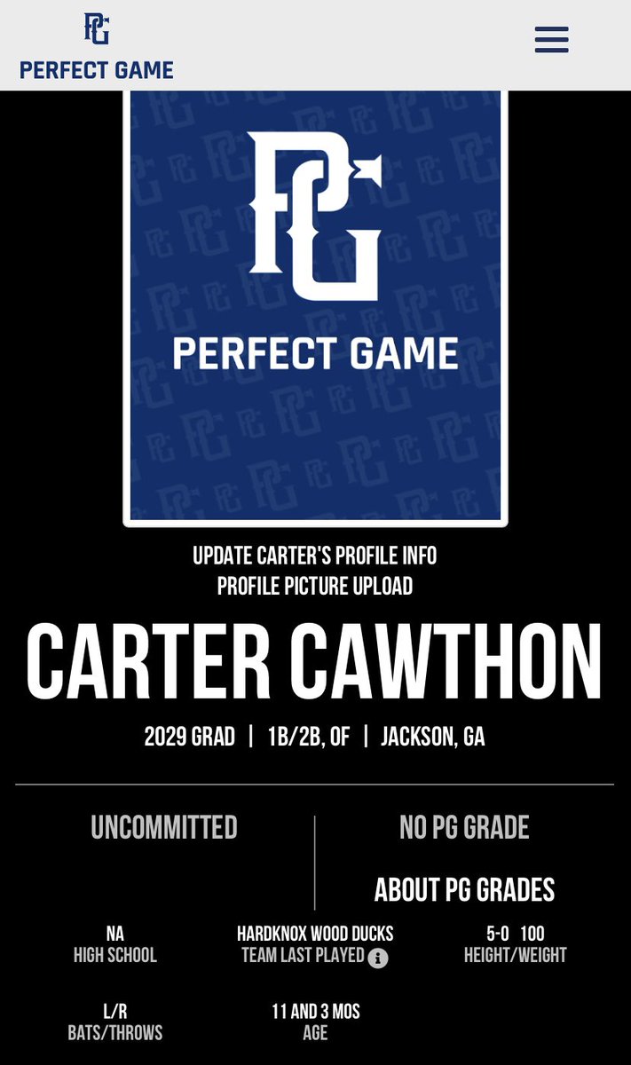 BenCawthon_'s tweet photo. Y’all make sure not to take these PG numbers as fact. They must’ve picked up a car riding by on that pitch. Either that or I’ll get to retire early. https://t.co/kLeGSIXizl