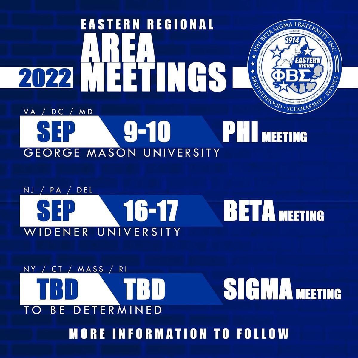 Phi Beta Sigma Eastern Region tweet media