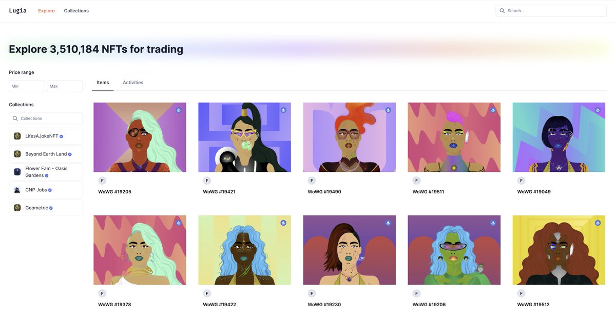 I'm building a web3 search engine to help people find the newest NFTs in every blockchain
> 3.5 million NFTs (2022/08/07)
#nft #blockchain #crypto #buildinginpublic