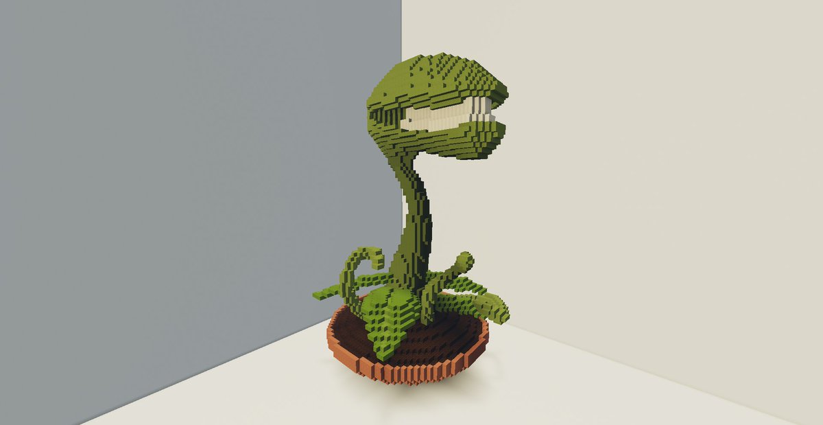 Intento 1 de orgánico planta xD'nt :S, me muero por dentro xD 
#Minecraftbuilds #Minecraft