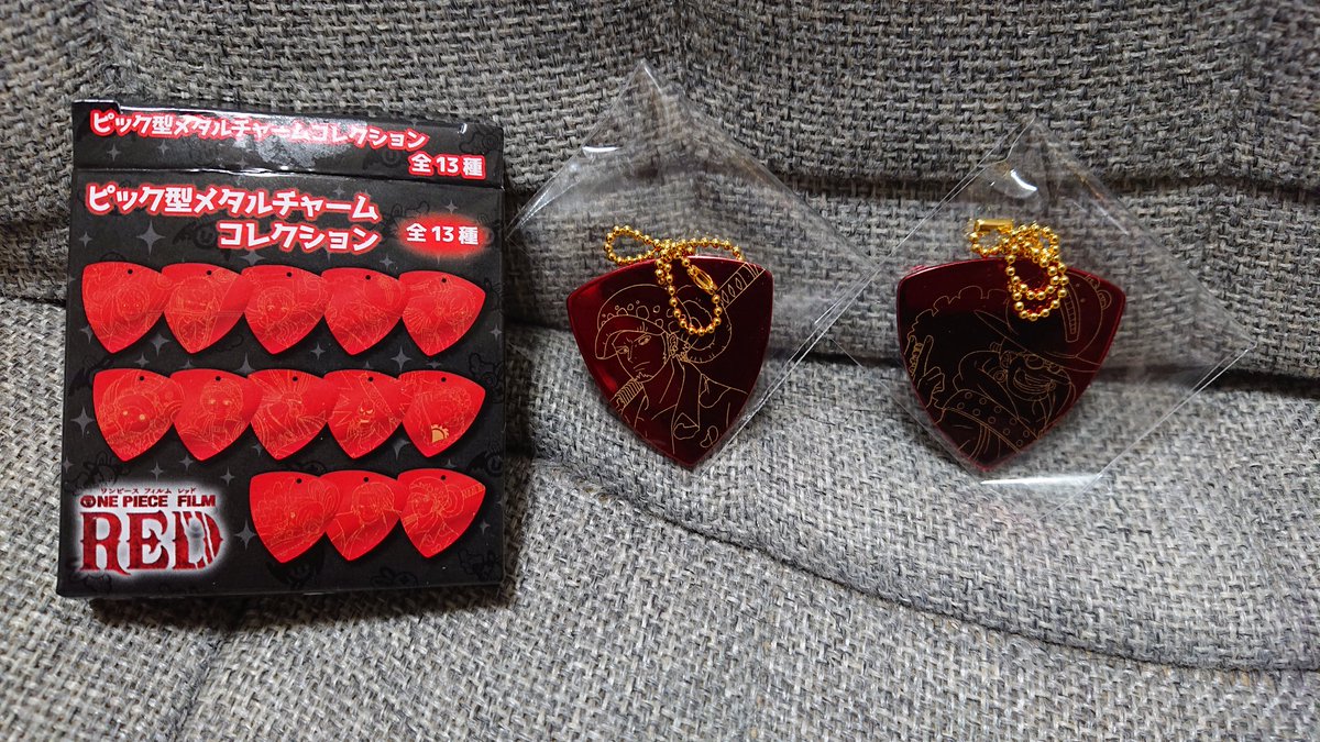 メタルピックチャームコレクション 全13種 ONE PIECE FILM メタル