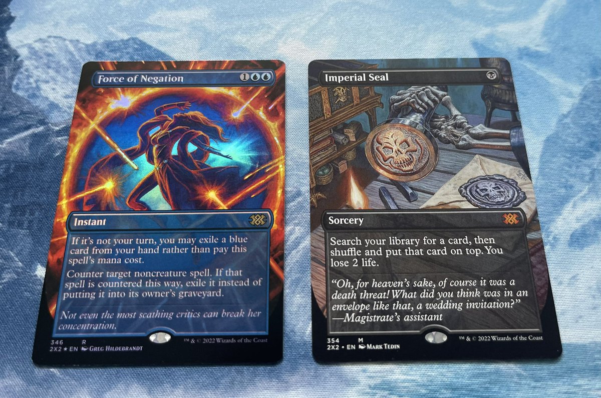 edh_jank_champ's tweet image. 🎉 BIG GIVEAWAY🎉

Hey Mtg ppl! This is a giveaway to give my art visibility. Going on parental leave soon and comissions will be open!💚

200 entries; Force of Negation Foil + 1 custom tuxedo alter
500; + imperial Seal!🎉

✅ Like ✅ Follow ✅ Retweet
Winner picked August 21st🎉