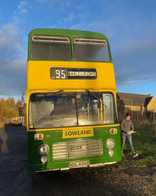 sloansyfilm's tweet photo. DAY 1: The Bus

We were incredibly lucky to have this vintage double decker bus donated to us for filming. 

#filmmaker #film #filmproduction #shortfilm #edinburgh #filmscotland #shotinscotland https://t.co/dSWBhFtpJ4