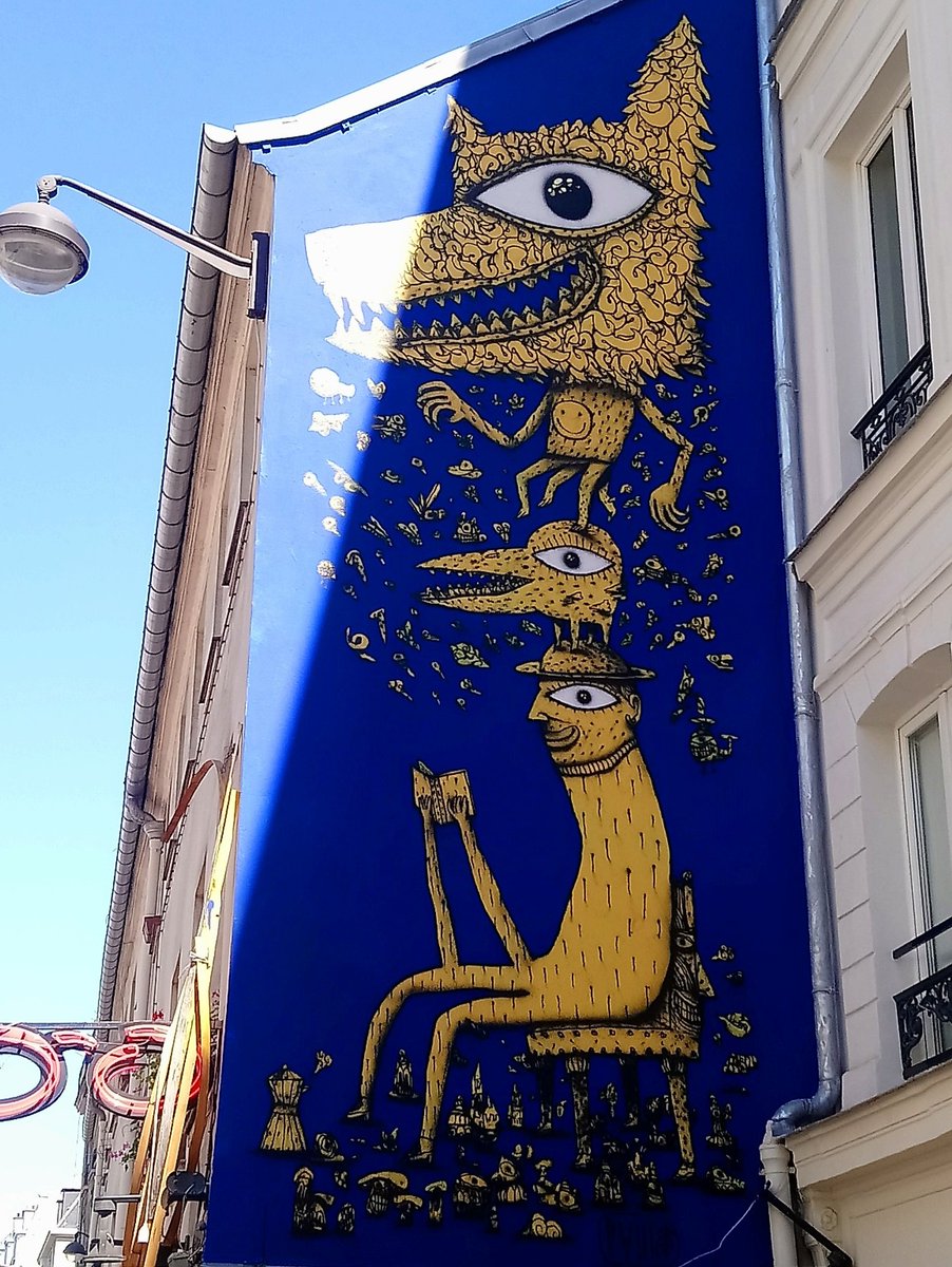 oungawa's tweet photo. #lemurbzstille #artistikrezo #Bault #streetart #urbanart #wallart #spraypaint #graffiti #mural #muralismo #callero #callejero #artederua #arteurbano #artedistrada #graffitiart #paintedcities #paris #arturbain https://t.co/nM7f7tLCEs