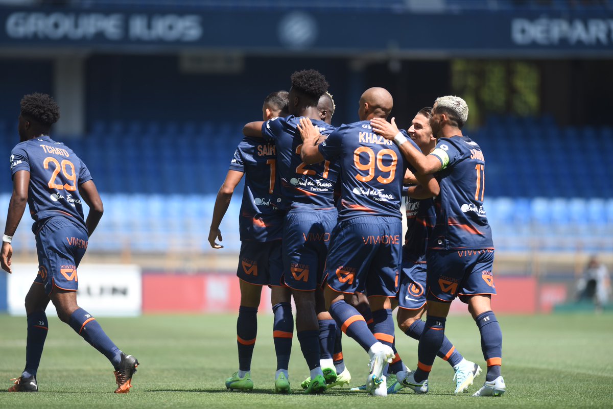 MontpellierHSC's tweet photo. C'est terminé à la Mosson, VICTOIRE !!!

⚡️ #MHSCESTAC 3⃣-2⃣

03’ @TheoSteLuce 
15’ &amp; 81’ Savanier https://t.co/jznQLDMqKa