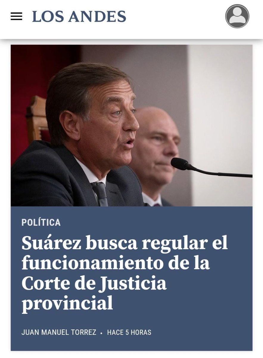 Hoy más que nunca está en riesgo la Institucionalidad y la División de Poderes en la Provincia de Mendoza. 

Se cambian Fiscales de un día para otro para perseguir a quienes manifiestan disidencias y reclamos laborales.  

Sigue 👇🏼