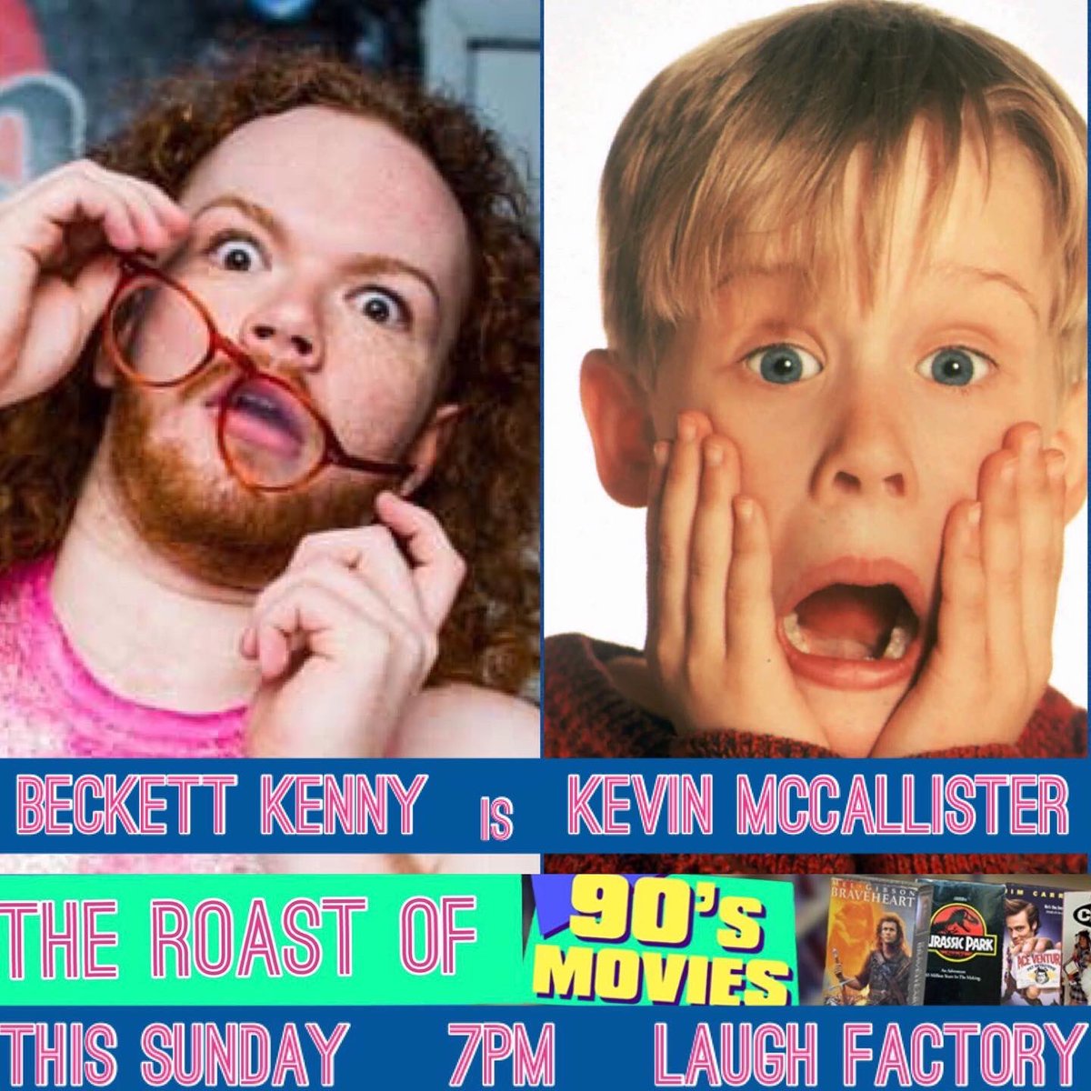 CARoasts's tweet image. Meet the cast of The Roast of '90s Movies (1 of 2), TONIGHT, at @LaughFactoryCHI, then get your tix for just $10 while they last at …erassassinationchicago.ticketleap.com/90smovies/