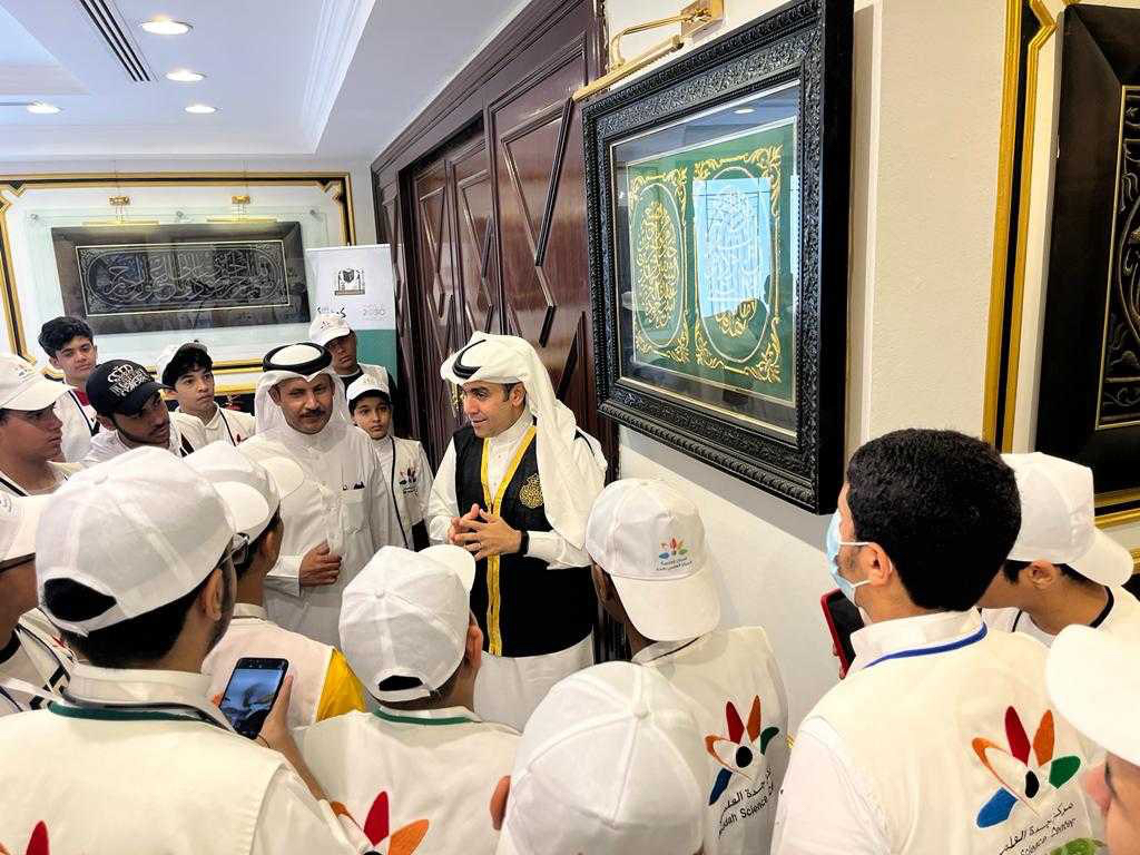 مجمع الملك عبدالعزيز لكسوة الكعبة المشرفة يستقبل عددًا من طلاب المعسكر الصيفي التابع لوزارة التعليم من مختلف مناطق المملكة

 gph.gov.sa/index.php/ar/c…

#رئاسة_شؤون_الحرمين