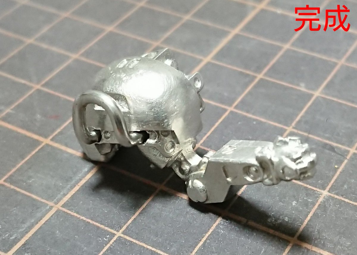 BULKninjin's tweet image. ダスクウルフの右肩を改造したよ！
こういうバンパーの部品だいすき
#warcaster