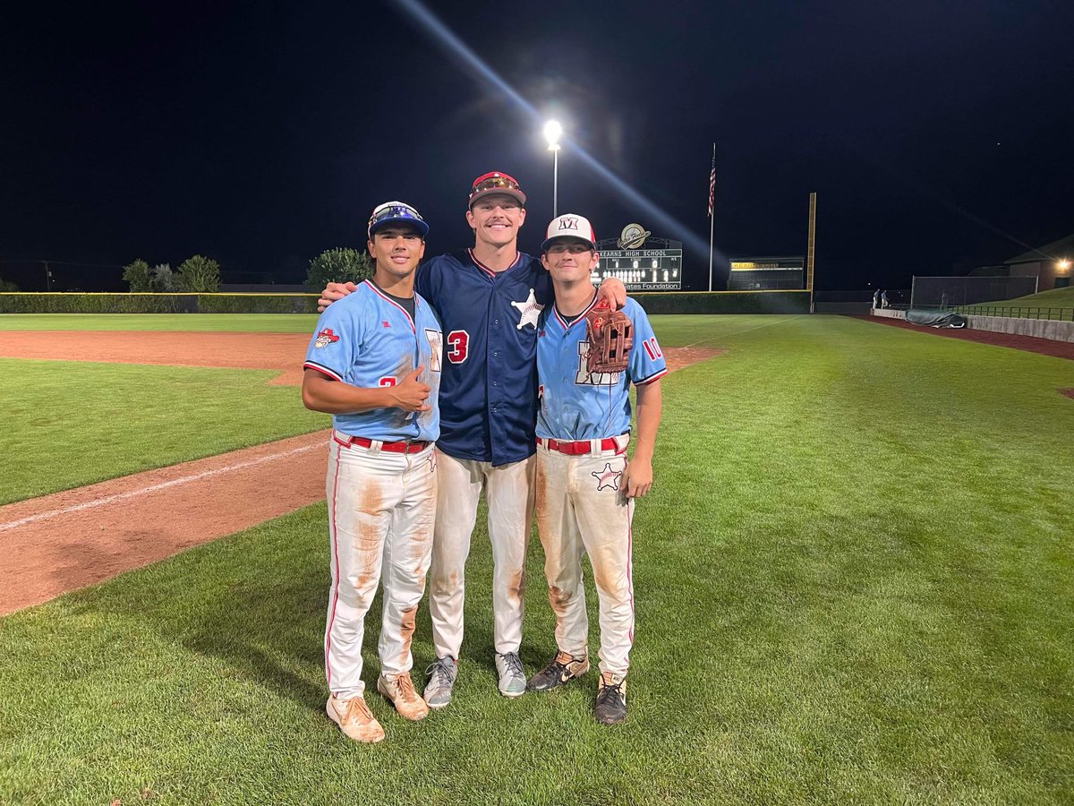 Go D-Hills! At the Gates World Series semifinals <a href="/Bryker2/">Bryker Hurdsman</a> from the <a href="/utah_league/">Utah College League</a> all-stars joining a couple 2022 grads on the field post-game.