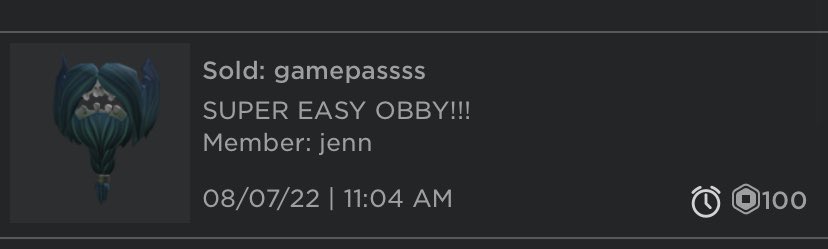 rubyrh_'s tweet photo. @screeos is trusted! I went first and they bought my gamepass right after :) https://t.co/YcQQOXrBu5