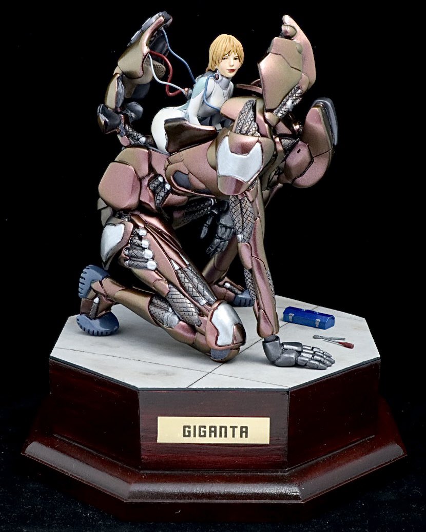 完成しました！ 模型居酒屋「Giganta」 原型:あまさん@amamodeling