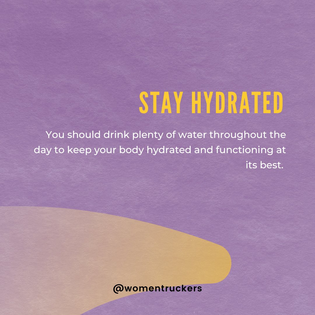 WomenTruckers's tweet photo. Delivering a load requires strength and stamina. Check out these tips that will help you live a healthy life. #healthyeatingtips #truckershealth #truckertips #tipsintrucking #KnowTheDifference #trucking #womenintrucking #truckers #womentruckers #truckdrivers #realwomenintrucking https://t.co/0cdnF48iBV
