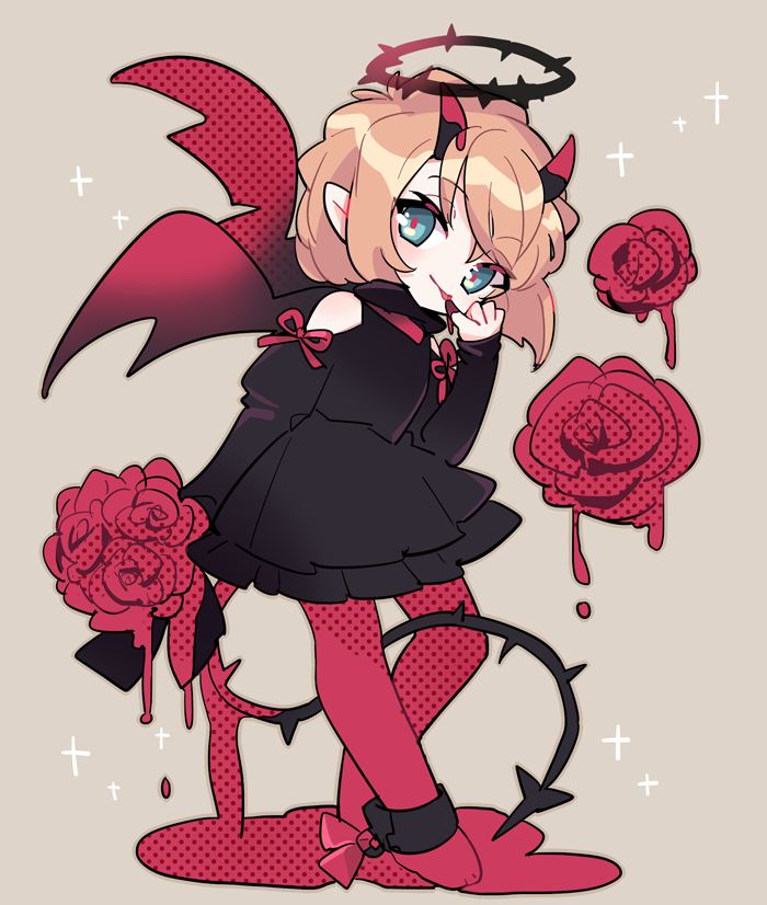 FairyAndCake's tweet photo. 👿＋🌹 https://t.co/0hbG6L6lNb
