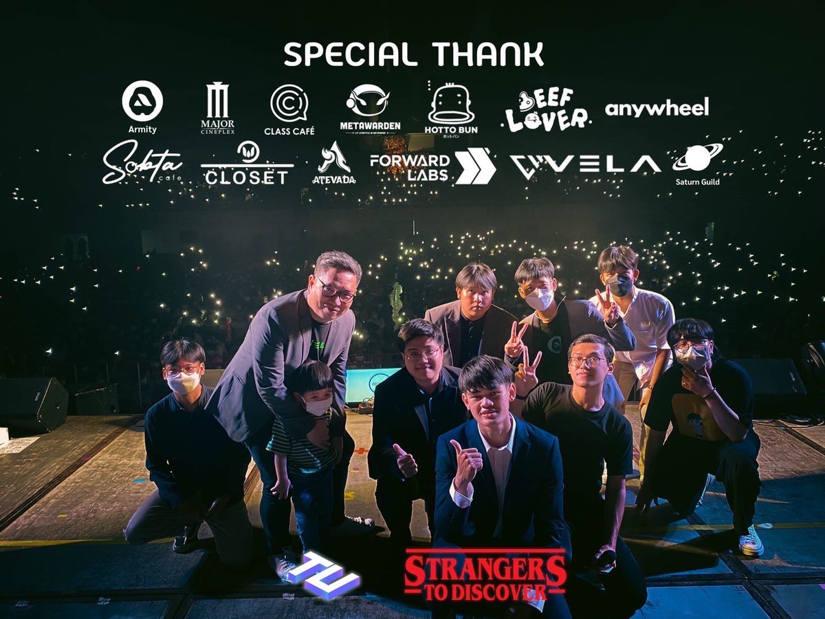 จบกันไปแล้วสำหรับ “งานแรกพบXรับเพื่อนใหม่65” 🧸✨ หวังว่าเพื่อนใหม่ TU88 คงจะสนุกสนานกับคอนเสิร์ตสุดมันส์ เต้นกันให้สุดแรง 🎶🕺🏻✨🙌🏻
.
TU Blockchain Club 🚀 ขอขอบคุณ
ชาวธรรมศาสตร์ และคนแปลกหน้าที่คุ้นเคยทุกท่าน 🫶🏻 ที่ให้ความสนใจชมรมของเรา
.
#MonsTU #TUBlockchain