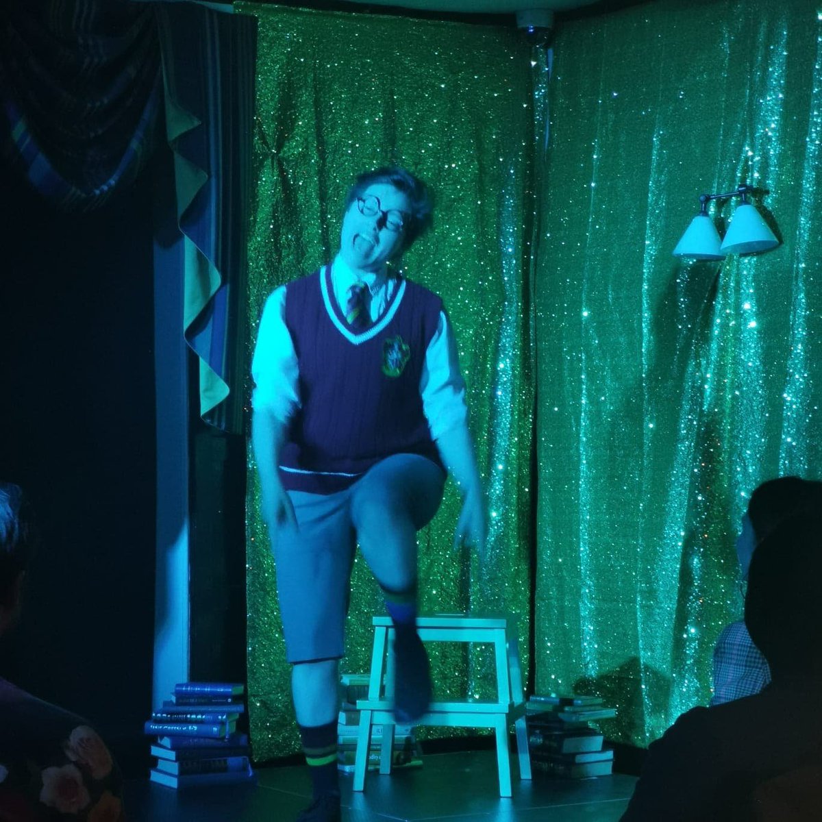 How we feel after doing a few shows of #ReclaimingHarry at <a href="/edfringe/">Edinburgh Festival Fringe</a> <a href="/TheFreeFringe/">PBH's Free Fringe</a> <a href="/CCBloomsBar/">CC Blooms</a> - join us at 10.30pm tonight! 
Here's our OG Harry <a href="/TheydyAmelia/">Amelia Armande, Theatre Goblin</a> smashing it at <a href="/KingsArmsSoho/">Kings Arms Soho</a> earlier this year!