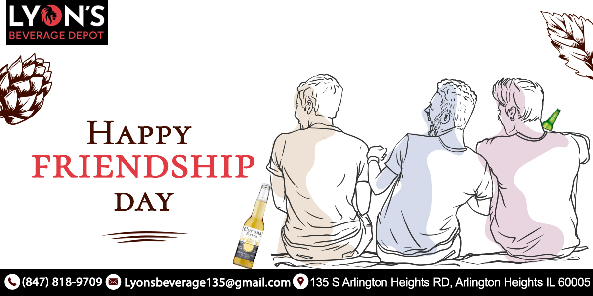 LyonsDepot's tweet photo. On this Friendship day, #LYONSBeverageDEPOT wishes you all a very 𝐇𝐚𝐩𝐩𝐲 𝐅𝐫𝐢𝐞𝐧𝐝𝐬𝐡𝐢𝐩 𝐝𝐚𝐲

Visit us👉: https://t.co/rDziK2mbQG

#friendshipday #friendship #friends #friendshipgoals #friendsforever #happyfriendshipday #friendships #friendshipforever #friendshiplove https://t.co/WUcSSTiGma