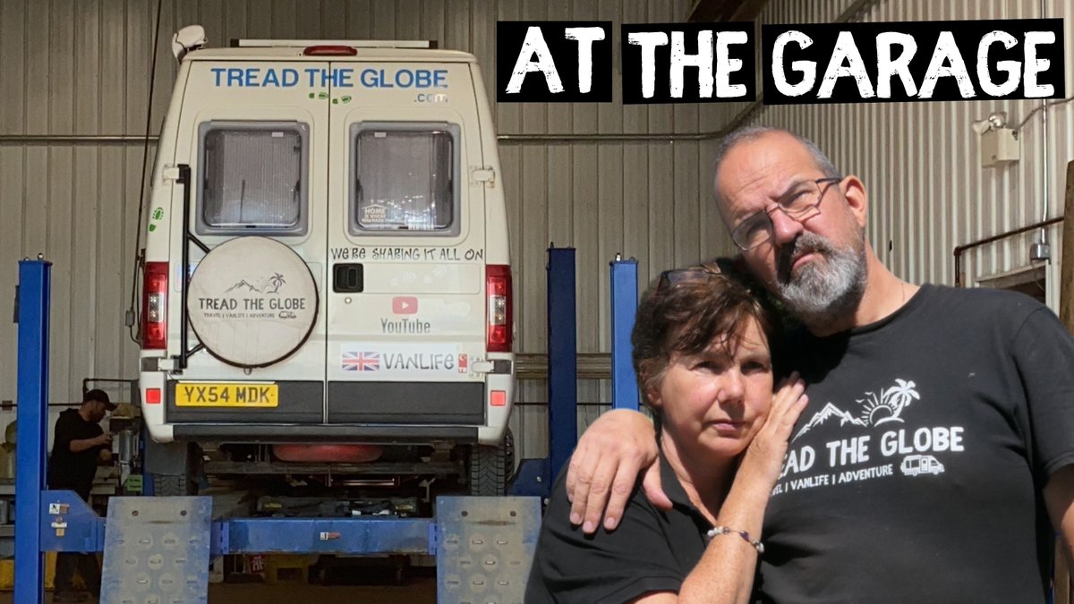 TREADtheglobe's tweet photo. Out latest video is out on @youtube Worried that our #vanlife adventure to the Arctic may be over - we head to a garage to find out.
https://t.co/D7Qrm91996
#RVLife #vanlifevlog https://t.co/kVYjWa12TS